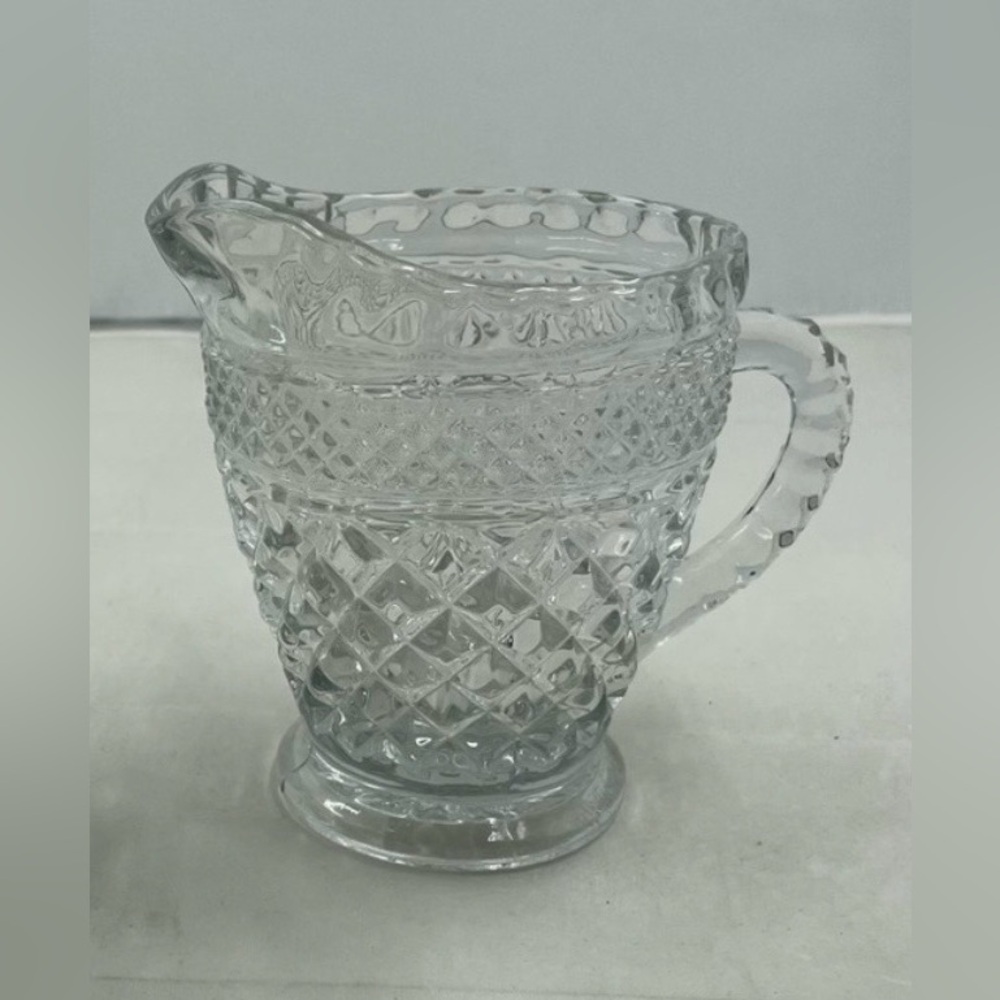 Vintage Anchor Hocking set with Creamer Pitcher